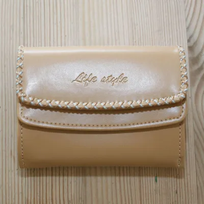 Portemonnaie Geldbörse Brieftasche Gross Beige G2010B