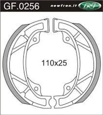 Image de Segment Newfren Brake 256 SCRNA V.