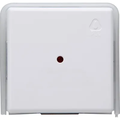 Produktbild von Kopp 624602082, Drucktasten-Schalter, Kunststoff, Thermoplast, Matt, Weiß, IP44, IK00