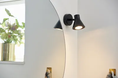 Produktbild von Nordlux Eik seinävalaisin, mattamusta