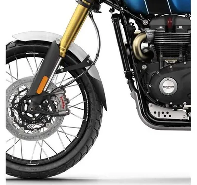 Produktbild von PUIG 20808N Verlängerung des vorderen Schutzblechs passend fuer TRIUMPH SCRAMBLER 1200XC Schwarz