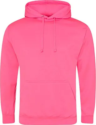 Immagine prodotto di Just Hoods JH004 | Felpa con cappuccio elettrica - Colore: Rosa elettrico - Taglia: L