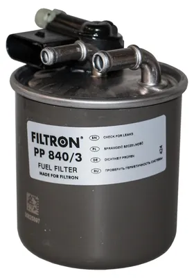 Produktbild von Kraftstofffilter FILTRON PP 840/3 passend für MERCEDES-BENZ C-Klasse Limousine (W204) Leitungsfilter
