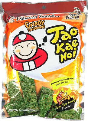 Produktbild von Taokaenoi Seetang Snack TOM YUM Geschmack 32g