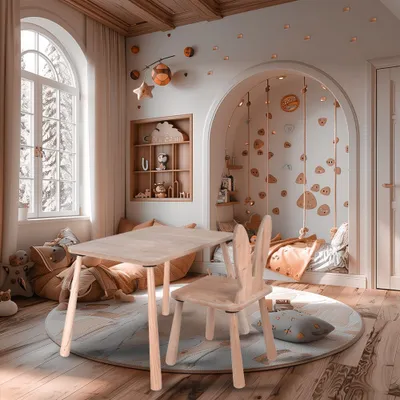 Obrázok produktu pre Skye Decor, BLTYZ-AKTV061, podložka pre deti, dub, 100 % MDF, 45 x 60 x 54 cm