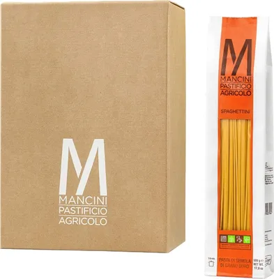 Immagine prodotto di Mancini Pastificio Agricolo - Spaghettini - Italienische handwerkliche Nudeln - 12 x 500 g