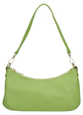 Image de Sac bandoulière pour femmes de la marque Lux, en cuir véritable de qualité "Dollaro", fabriqué en Italie. Bandoulière réglable