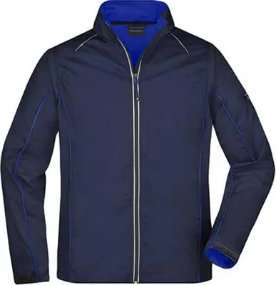 Produktbild von 2 in 1 Jacke mit abzippbaren Ärmeln navy/royal, Gr. XL