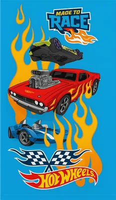 Zdjęcie produktu dla Ręcznik dziecięcy Hot Wheels Draci Silnic 30x50 cm