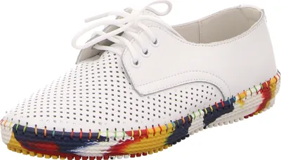 Produktbild von Artiker Schnürhalbschuhe in weiss/weiss kombi, Gr. 41
