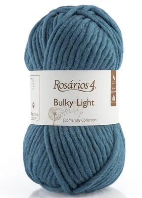 Produktbild von Rosários 4 Bulky Light 124 Blue Strickgarn