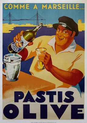 Immagine prodotto di Pastis Olive - Poster 50x70 cm