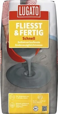 Produktbild von Lugato Ausgleichsmasse Fliesst & Fertig schnell 20 kg
