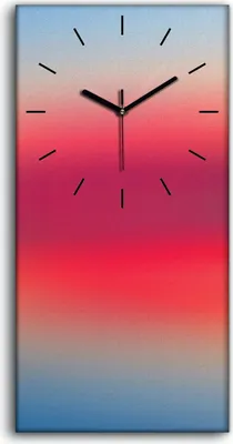 Produktbild von Leinwand Uhr Küche Wohnzimmer Bild Geräuschlos 30x60 Malerei Abstrakte Kunst - schwarze Hände