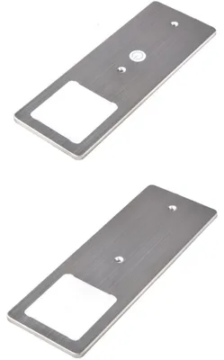 Produktbild von kalb | LED Unterbauleuchten Edelstahl gebürstet 5W - mit Touch-Dimmfunktion 2er Set neutralweiß