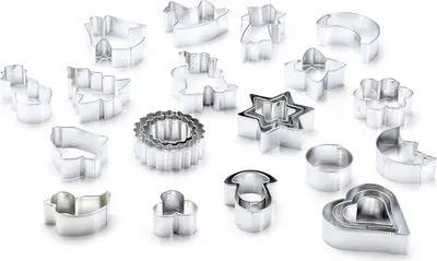 Produktbild von Ausstechformen-Set Weihnachten, 25 Stck