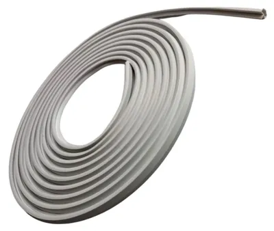 Türdichtung weiß 12 mm Falzbreite 2,8 mm Nutbreite 6 mm Höhe 5 m