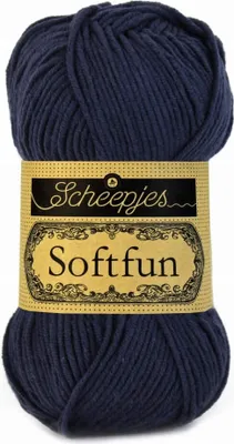 Produktbild von Scheepjes Softfun 50g 2401 Prussian