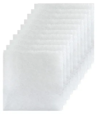 Produktbild von INF 10er Pack Filtervlies 19cm x 15cm aus Baumwollfaser für Lüftung