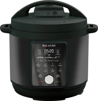 Produktbild von INSTANT POT Duo Plus Multikocher WhisperQuiet Slow Cooker 5,7L Schwarz Edelstahl
