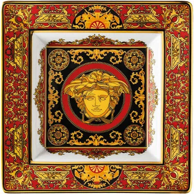 Immagine prodotto di Rosenthal Versace Schale Medusa, Porzellan, 14 x 14 cm, 14085-102721-25814