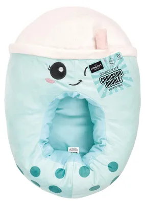Produktbild von THE CONCEPT FACTORY Doppel-Hausschuh Kawaii Komfort Cocooning Blau
