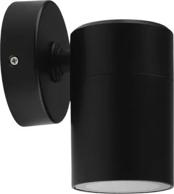 Image de Applique Murale Noire IP65 pour Ampoule GU10