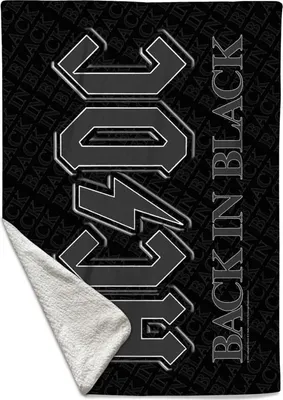 Produktbild von AC/DC Decke  Back in Black multicolor Standard