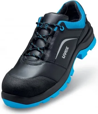 Produktbild von uvex 2 xenova® Halbschuhe S3 schwarz, blau Weite 10 Gr. 49
