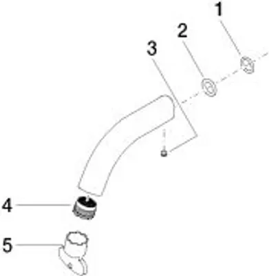 Produktbild von Dornbracht 90110621400-00 Auslauf Ersatzteile