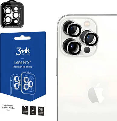 Produktbild von 3mk, Kamera-Schutz iPhone 14 Pro/Pro Max Panzerglas 9H, Transparent