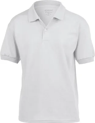 Produktbild von Gildan DryBlend Kinder Polo-Shirt (2 Stück/Packung) BC4361 (XL) (Weiß)