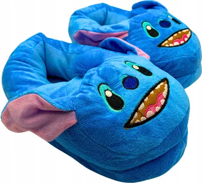 Produktbild von Lilo und Stitch Hausschuhe warm Plüsch Damen Herren Kinder Gr. 35-38