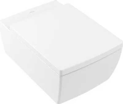 Imagen del producto de Villeroy & Boch 4633R0R1, inodoro de dos piezas "Memento 2.0", dimensiones: 375 x 560 x 345 mm