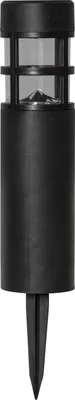 Produktbild von LED-Solar-Wegeleuchte 'Rundi', 2er Set, schwarz, 7 x 28 cm,
