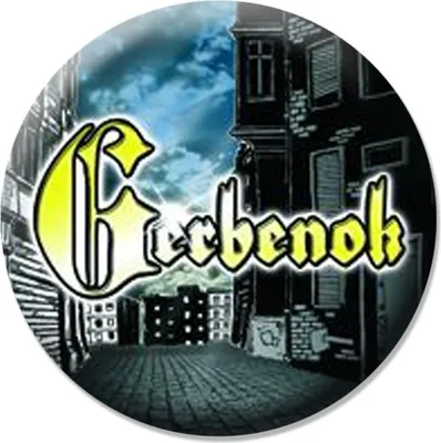 Produktbild von Gerbenok - Schriftzug, Button