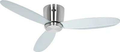 Zdjęcie produktu dla Energooszczędny wentylator sufitowy z pilotem Eco Plano II 112 cm chrom