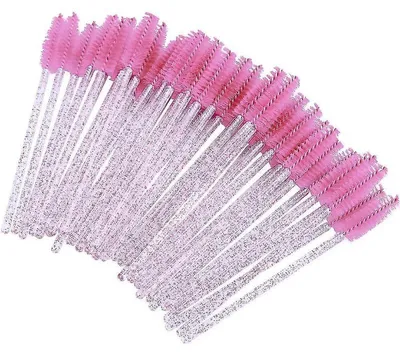 Immagine prodotto di AFF 3917 Spazzolini monouso per ciglia rosa 50 pz.