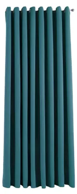 Immagine prodotto di Tenda oscurante «NewYork» petrolio HxL 225x295 cm Confezione da 1 Tenda termica Tenda oscurante Blackout Occhielli Fonoassorbente Protezione UV Fermacurtain, 201920600
