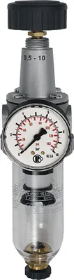 Produktbild von Riegler Filterregler »Standard«, mit Polycarbonatbehälter, BG 1, G 3/8
