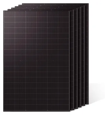 Produktbild von Kleines Kraftwerk 6×500Wp Solarmodul SunPro TOPCon – bifazial, Glas-Glas, Full Black – Photovoltaik Module für Balkonkraftwerk & Inselanlage