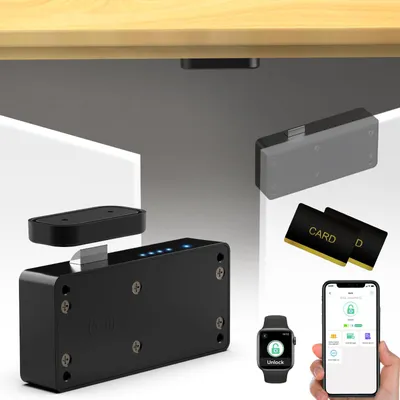 Bluetooth-RFID-Kastenschloss, elektronisch, kindersicher, 1 Stück