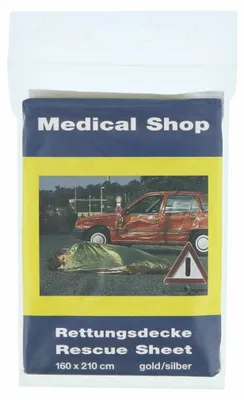 Produktbild von Holthaus Medical Rettungsdecke 160,0 x 210,0 cm