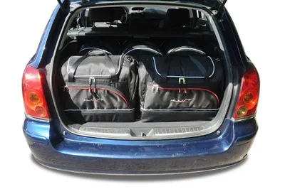 Produktbild von Toyota Avensis Wagon 2002-2009 Kofferraumtaschen Set 5 Stk