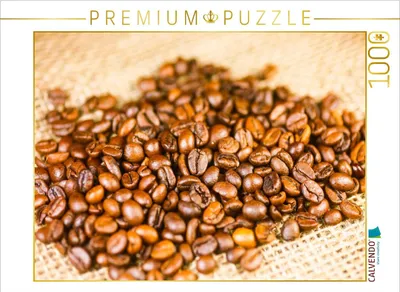 Produktbild von CALVENDO Puzzle Kaffeebohnen | 1000 Teile Lege-Größe 64x48cm Foto-Puzzle für glückliche Stunden