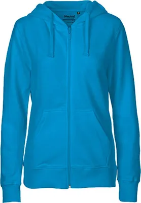 Produktbild von Neutral O83301 | Ladies Zip Hoodie - Farbe: Sapphire - Größe: L
