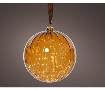 Obrázok produktu pre Lumineo Micro LED ľavá lampa - ø10 cm - 15 LED svietidiel - Bruin