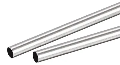 2 Edelstahl-Rohre 3 mm Ø, 0,2 mm innen, 300 mm lang