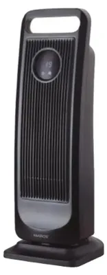 Obrázok produktu pre Elektrické vykurovanie, nastaviteľný termostat, programovateľný časovač, čierna farba