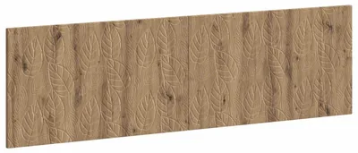 Immagine prodotto di vidaXL Testiera da letto da montare a parete, modello DELFT, realizzata in legno impiallacciato effetto artigianale